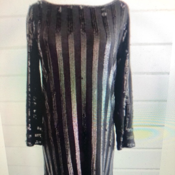 Calypso St Barth black sequin dress - Picture 1 of 7